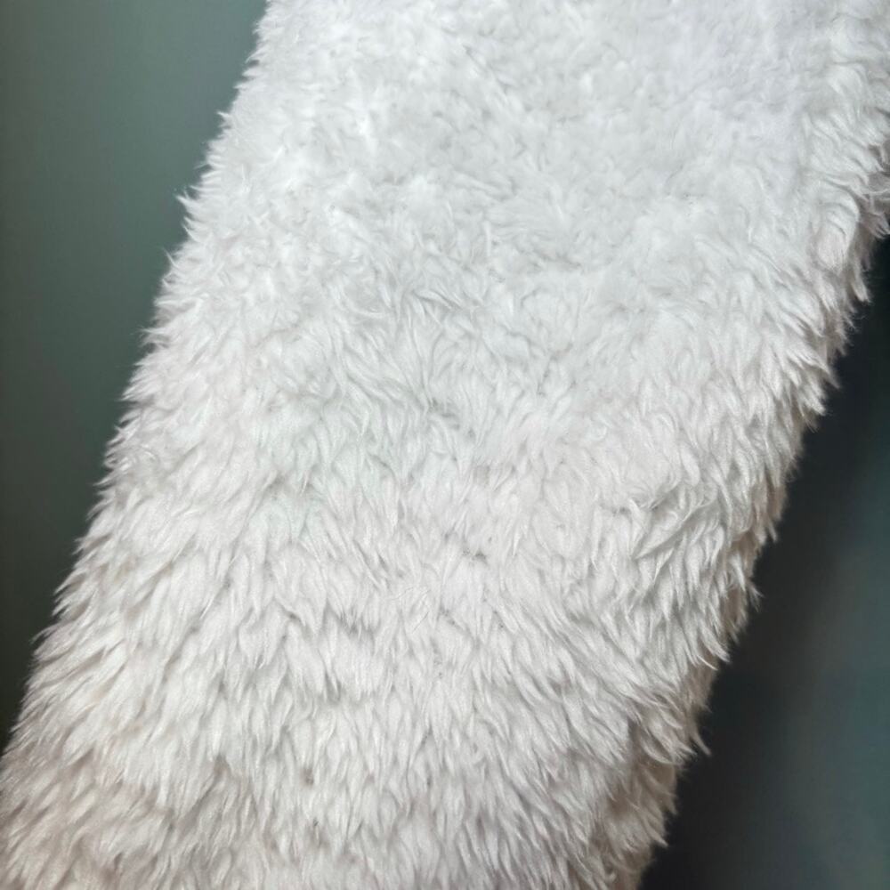 Avalanche Sherpa Fleece Jacket Women’s Small White Full Zip Soft Cozy Pockets - Picture 2 of 9